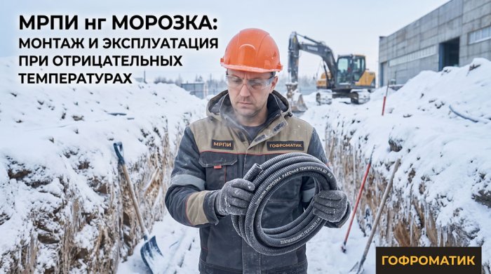 МРПИ нг Морозка: монтаж и эксплуатация при отрицательных температурах